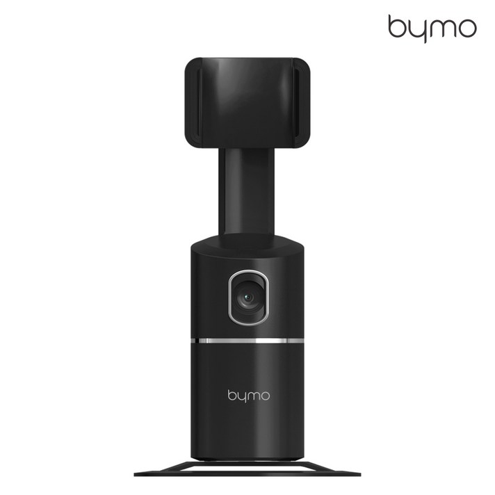 바이모 Rolling 360도 오토 트레킹 팔로우캠 스마트폰 거치대 짐벌 유튜브 Ai카메라 블랙