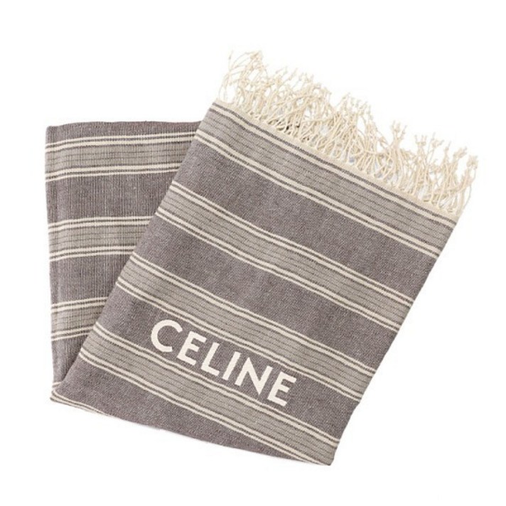 [셀린느] 로고 린넨 2AR02130J 09GR 스카프