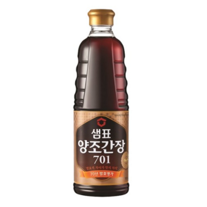 샘표 양조간장 701, 930ml, 7개