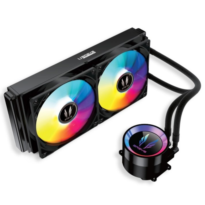 CPU 쿨러 수랭 팬 쿨러 Socoool CT 240 RGB