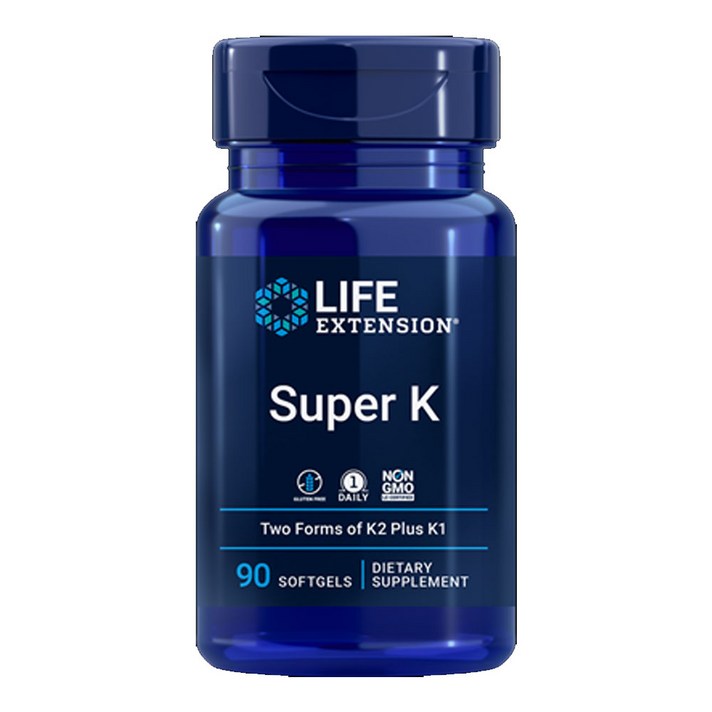 Life extension 라이프 익스텐션 Super K 수퍼 K 90정, 90소프트젤
