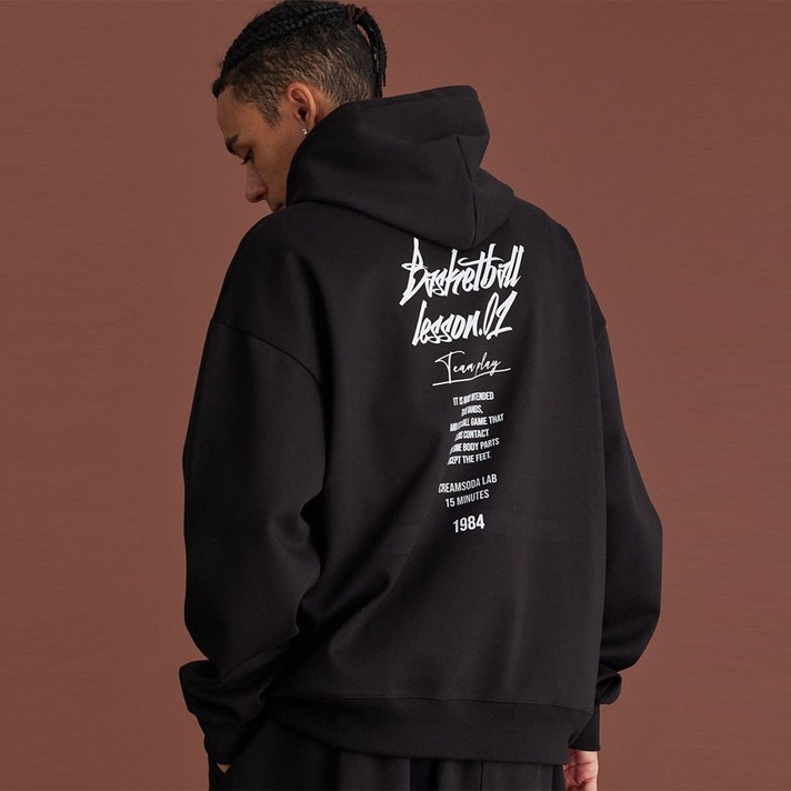 엘에이비 쿼터 팀플레이 후드티