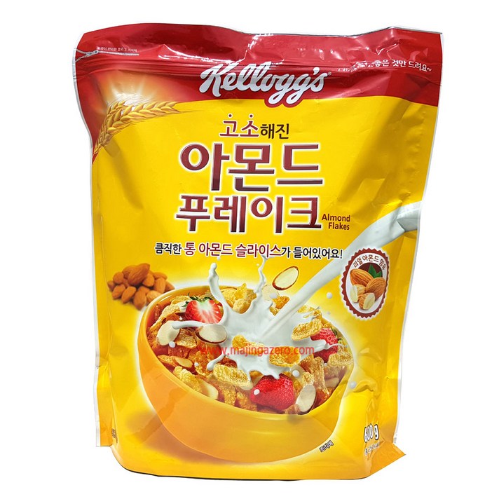켈로그 아몬드 푸레이크, 600g, 1개