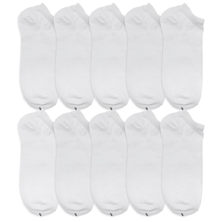 워너굿 남성용 프리미엄 무지 발목양말 10족