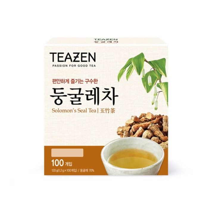 [천삼백케이] [티젠] 둥굴레차 100티백