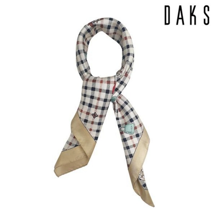[갤러리아] 닥스 스카프[닥스] 실크 스카프 (D) FKS203 (포장 쇼핑백포함)