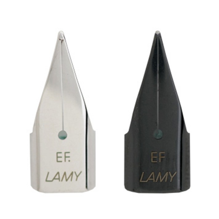  LAMY 만년필 펜촉 블랙스틸, F, 1개 