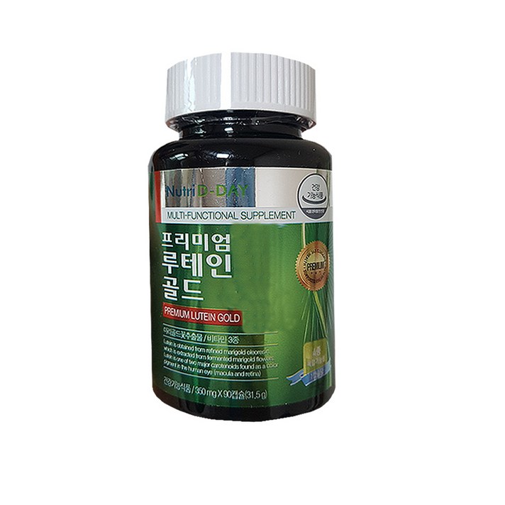 뉴트리디데이 프리미엄 루테인 골드 350mg, 90정, 1개