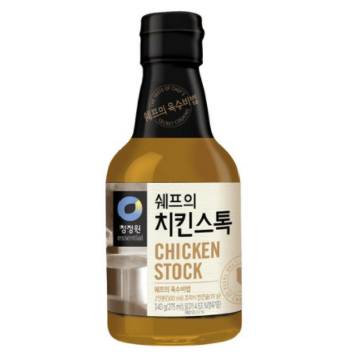 청정원 쉐프의 치킨스톡, 340g, 9개