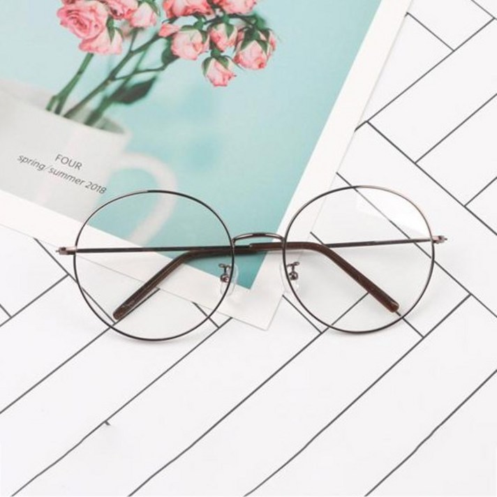 멜라크메 국산 64mm 남자 여자 가장 큰 빅 오버사이즈 안경테 블루라이트차단 자외선차단 청광안경