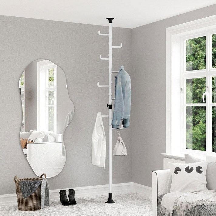  리우리빙 두배커진 폴행거 8단 38mm 블랙/블랙앤화이트, 두배커진 폴행거 8단 블랙앤화이트 