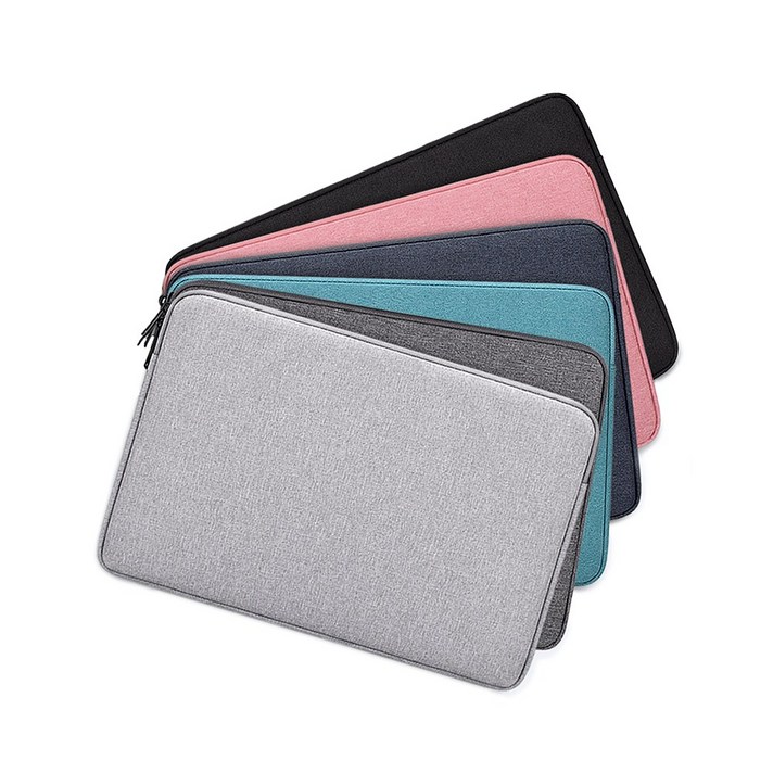 심플 노트북 파우치 방수 삼성 맥북 LG 그램 13인치 14인치 15인치 16인치 17인치, 네이비