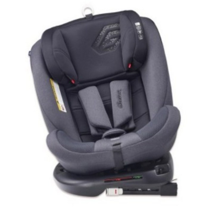 페도라 C9 올라운드 ISOFIX 신생아 카시트 회전형, 차콜 + 블랙