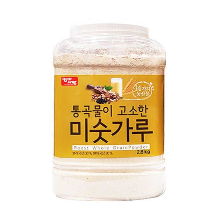 엄마사랑 통곡물이 고소한 미숫가루, 2.8kg, 1개