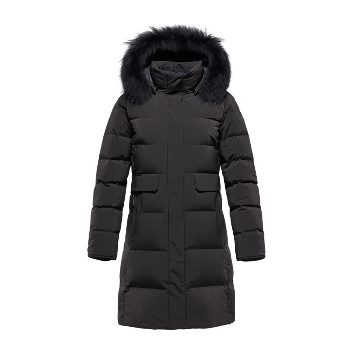 블랙야크 [BLACK YAK] (!!!역시즌 특가!!!) 여성스러운 디자인 으로 고급스러움이 돋보이고 방수 발수 투습 다 좋은 여성 롱 구스 다운 B아리엘다운자켓#2