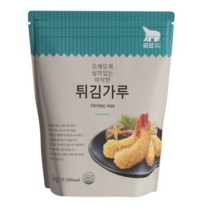 곰표 튀김가루, 2kg, 10개