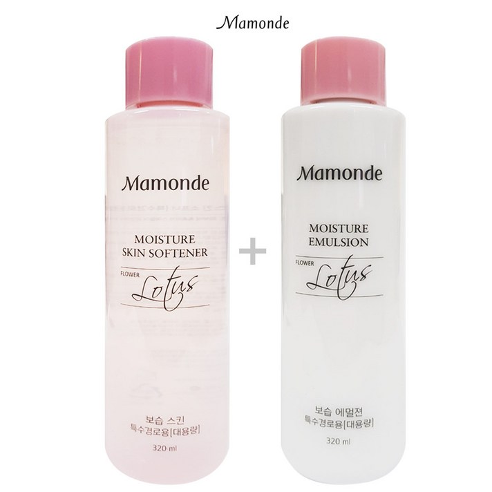 
                                                        마몽드 모이스처 스킨 소프너 320ml + 모이스처 에멀젼 320ml 세트, 1세트
                                                    