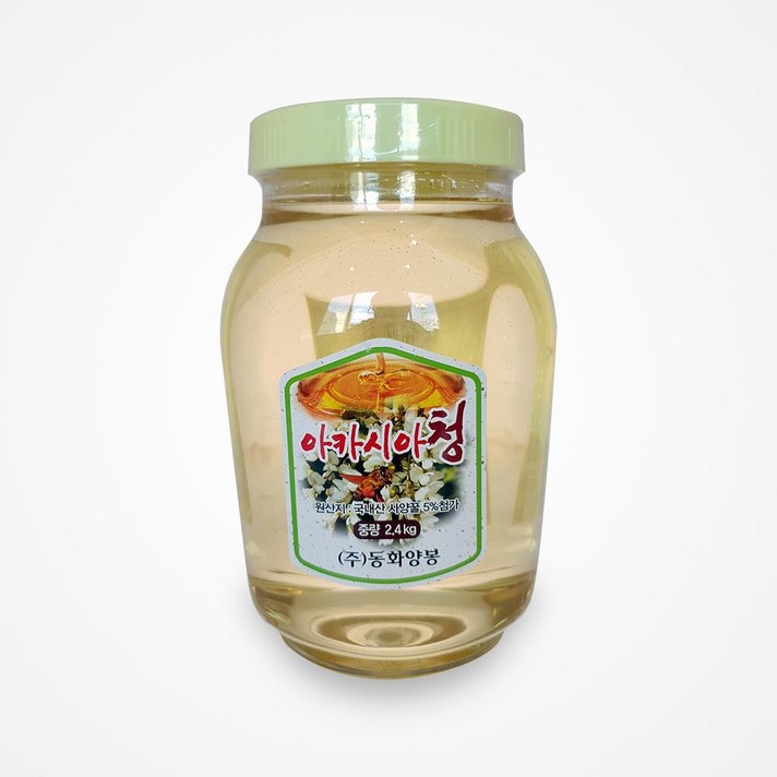 동화양봉 아카시아청 2.4kg 시럽 아카시아청 꿀음료 꿀차 음료베이스 요리당 꿀청 사양꿀 잼, 1개, ※-본 상품 선택하기-※