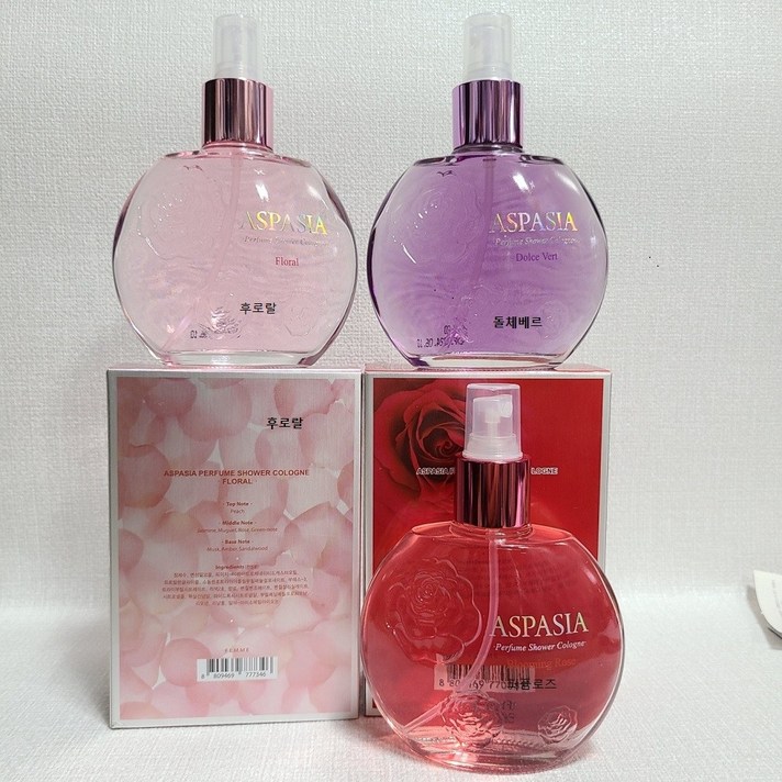 아스파시아 퍼퓸 후로랄샤워코롱 .플로럴