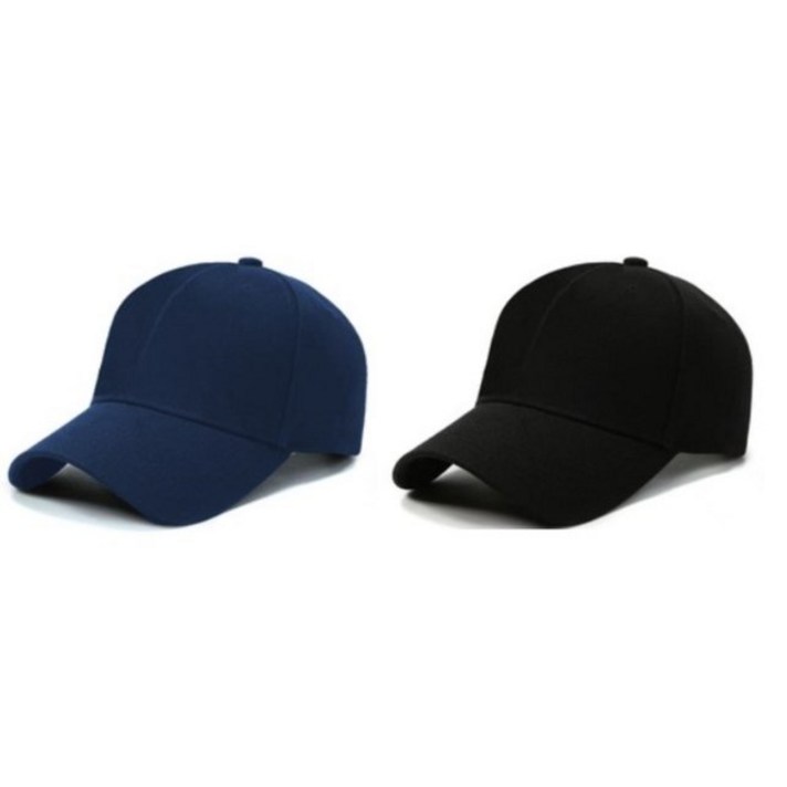 1+1 뽀스타일 무지 빅사이즈 베이직볼캡