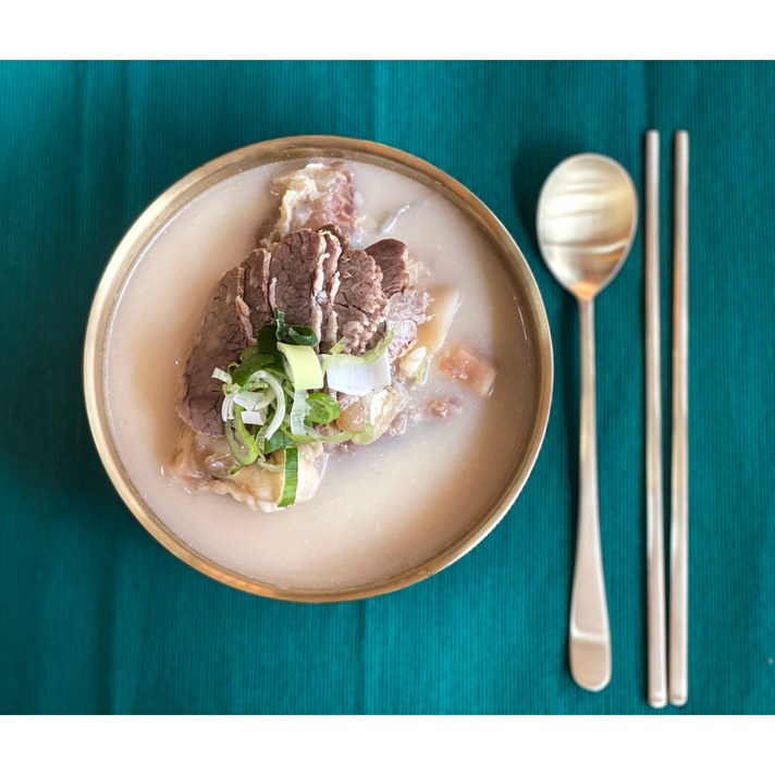 [조옥규] 도가니탕 650g 3개 1++한우사골곰탕, 도가니탕 650g *3팩 + 삶은고기 80g