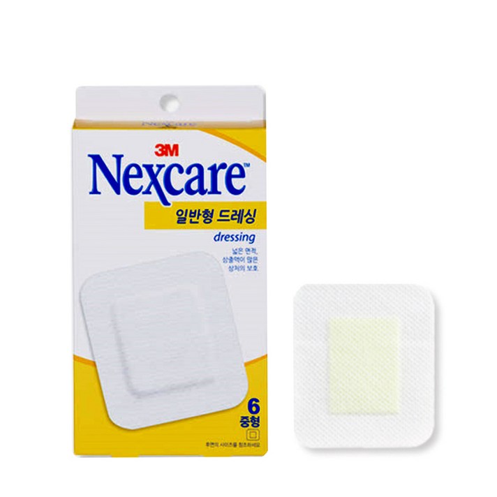 3M 넥스케어 일반형 드레싱 중형 6매, 5개