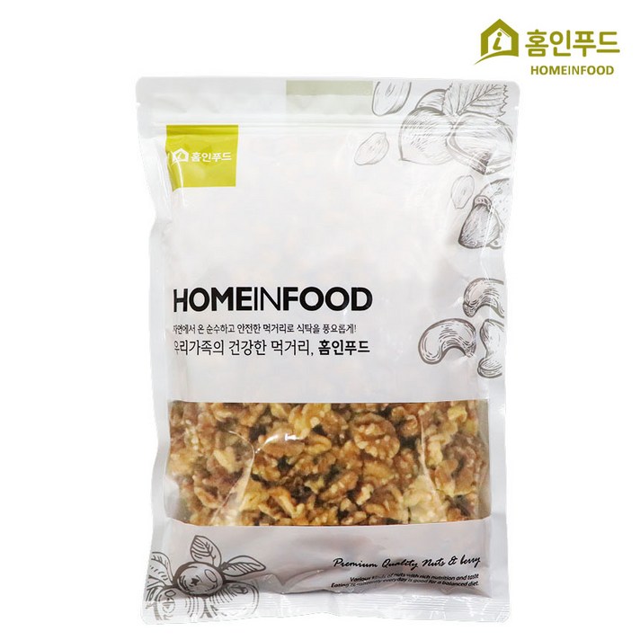 홈인푸드 2020년산 햇 호두 1kg, 1kg x 1개
