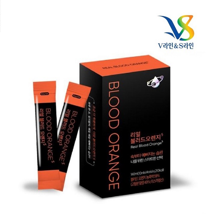 힐링 (수입차)리얼블러드오렌지 10mlx14포(140ml) 뷰티푸드다이어트, 1개, 140ml
