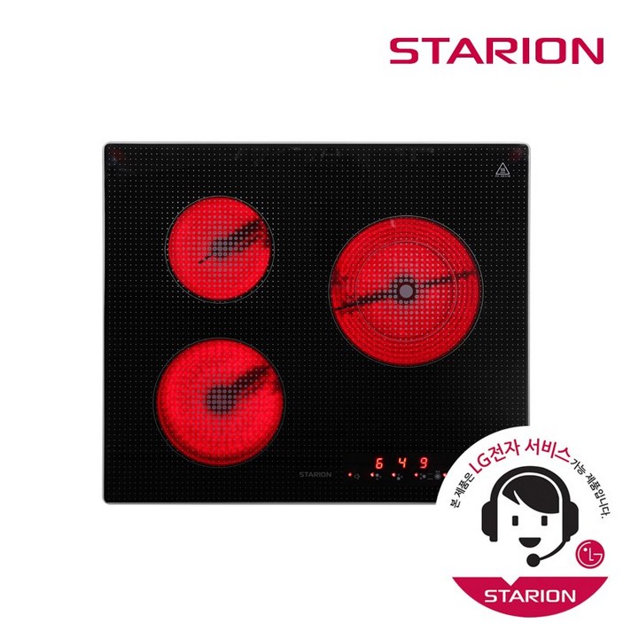 LG전자 AS 3구 하이라이트 하이브리드 인덕션 전기레인지 빌트인 자가설치, SE-JC642TKB 3구 하이라이트(자가설치)