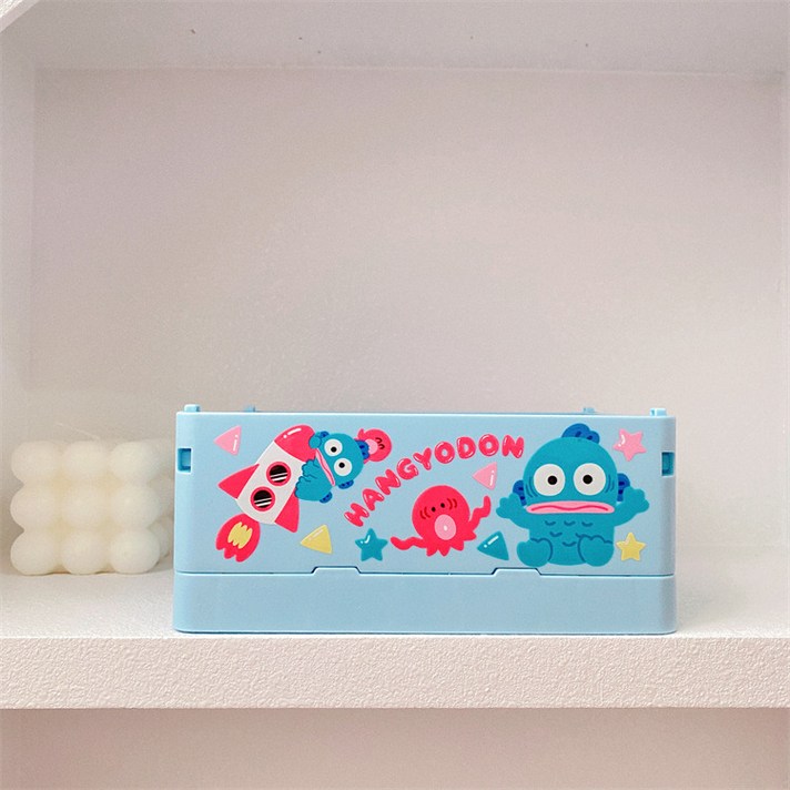 문구보따리 산리오 라부부 접이식 바구니 미니바구니 폴딩박스 보관함