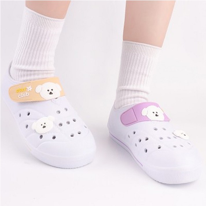 선업 아동 퍼피 미끄럼방지 실내화 남아 여아 성인 학교 유치원 어린이집 학원 병원 사무실 안전 패드