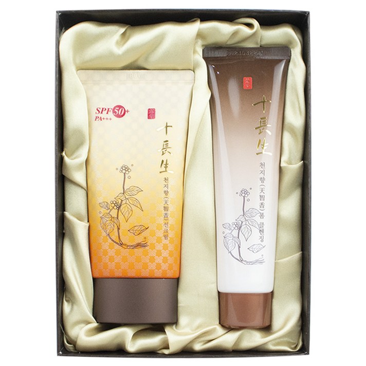 십장생 천지향 선크림 2종세트 (선크림+폼클렌징)