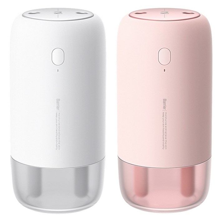 베리어 듀얼 무선 미니 가습기, BR320(핑크)