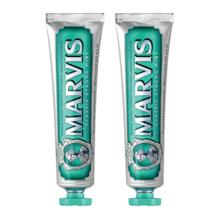마비스 클래식 스트롱 민트 치약 85ml 2개