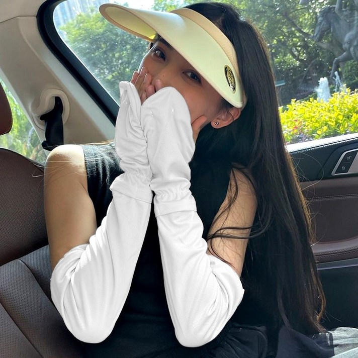 윈즈 Wynnz 여성 운전장갑 여름용 운전용장갑 운전토시 운전여름손팔토시 운전 긴 장갑 자외선차단