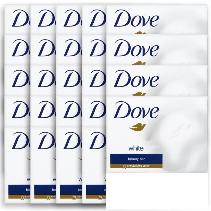 도브 뷰티바 화이트 클렌징 비누, 100g, 24개