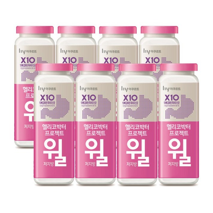 야쿠르트 헬리코박터프로젝트 윌 저지방 150ml x 8입, 1개