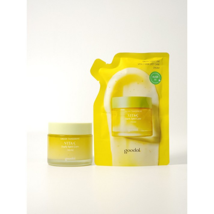 구달 청귤 비타C 잡티케어 크림 리필에디션 기획 75ml 75ml리필, 150ml, 1개
