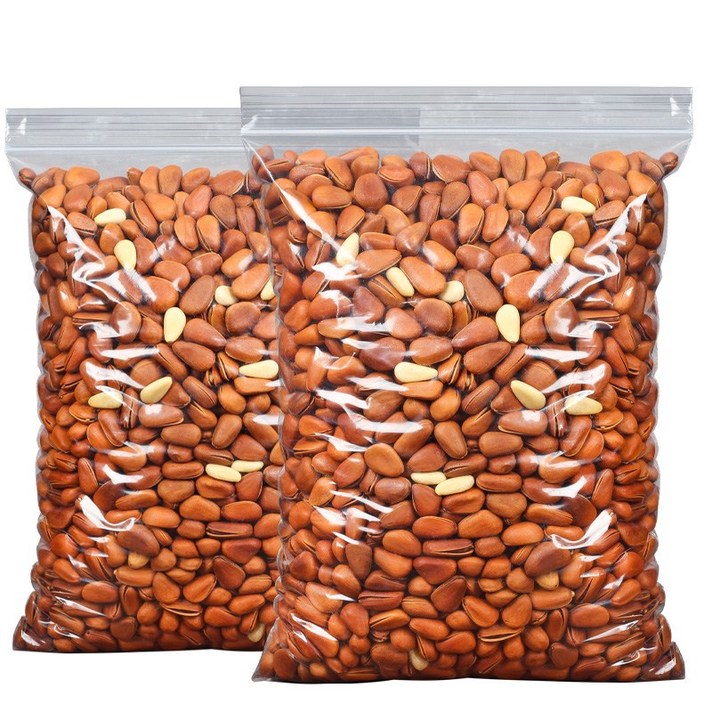 햇잣 피잣 야생잣 중국 동북 특산 잣 큰알맹이 파인넛 견과류 1Kg 소분 250g 4팩, 대 250g x 4개