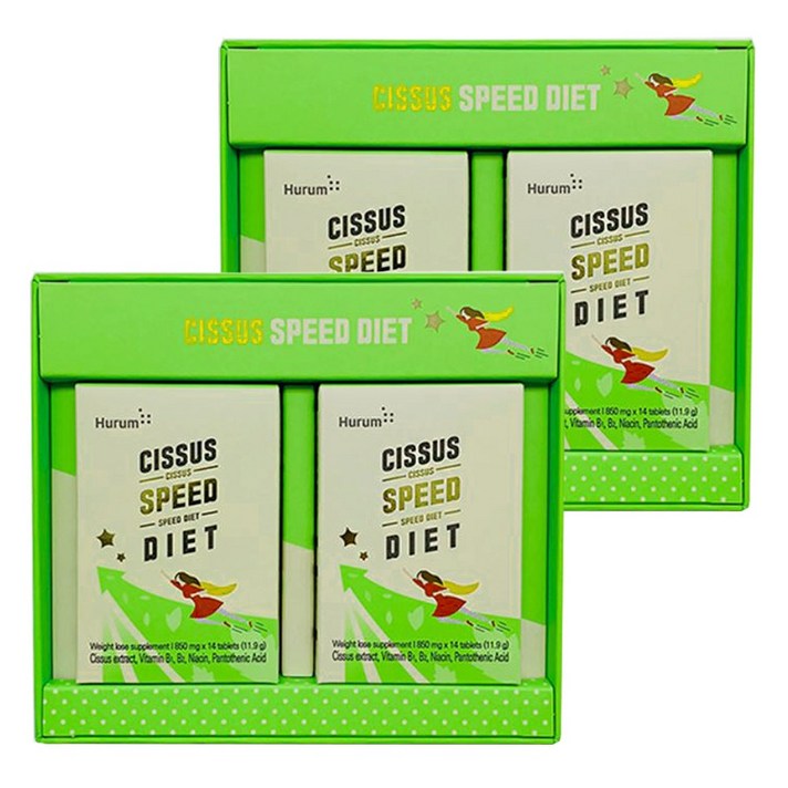 휴럼 시서스 가루 분말 추출물 스피드다이어트 8주분, 28정, 2개