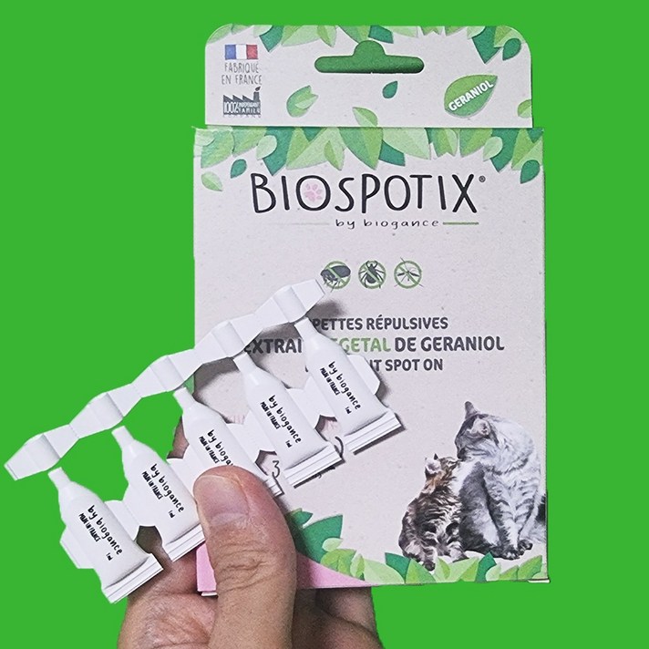 강아지 고양이 바르는 진드기 해충 방지제, 소형/중형견