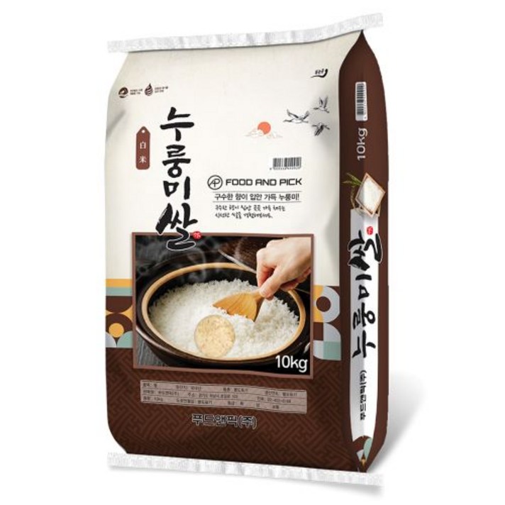 2025년 햅쌀 누룽미쌀, 상등급, 1개