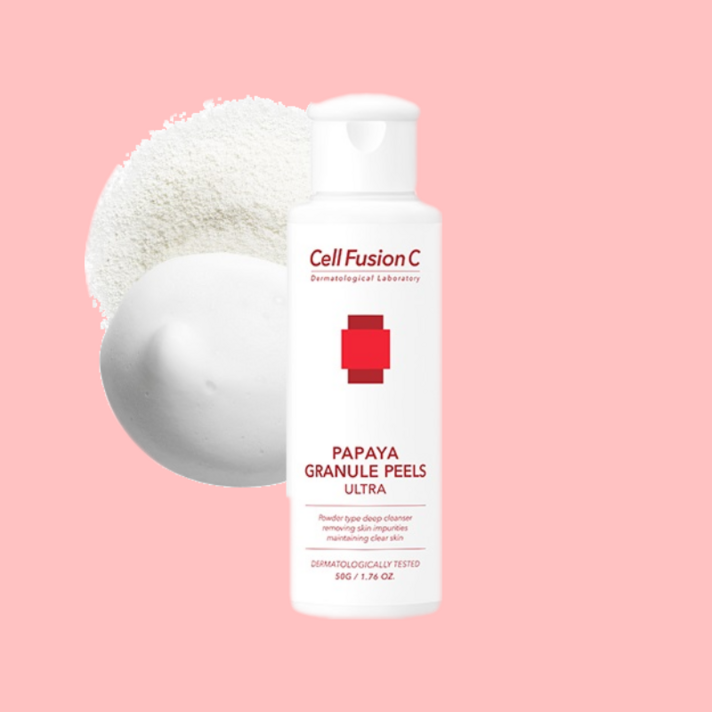 셀퓨전씨 파파야 그레뉼 필스 울트라 클렌징 파우더, 50g, 5개