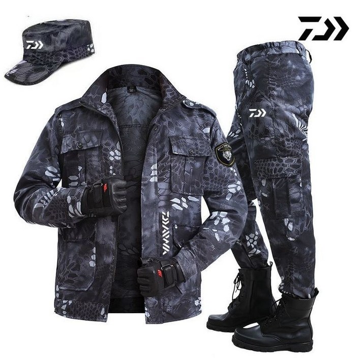 방수 방풍 다이와 가을 겨울낚시복 상하의세트, XL 175, A SET