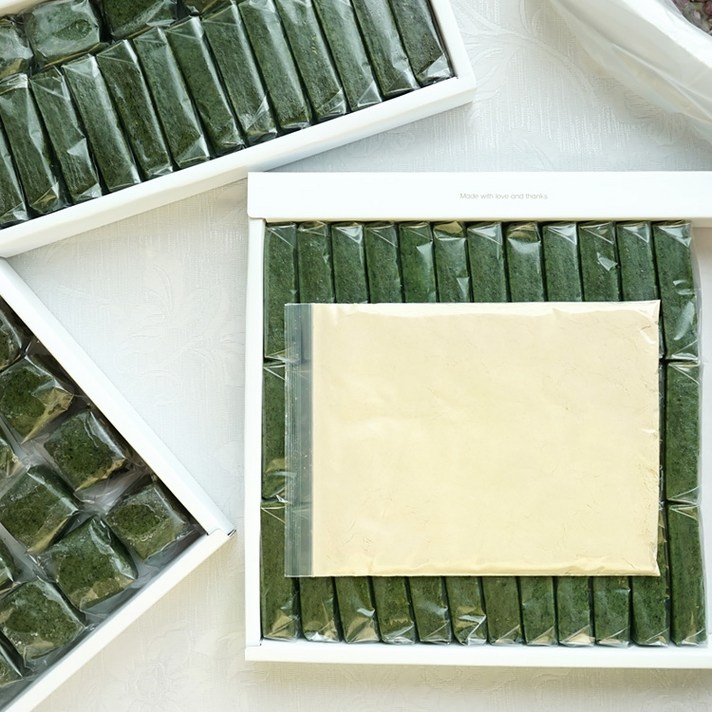 [정선 벧엘떡집]고산지 수리취떡, 4. 수리취혼합(소) 840g(19개입)