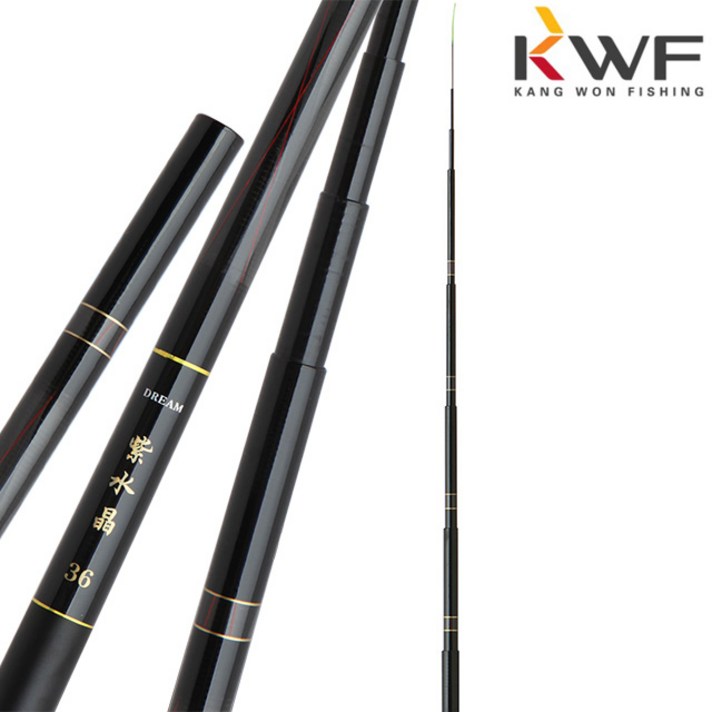 강원산업 자수정 드림 13칸-51칸 민물 붕어 낚시대