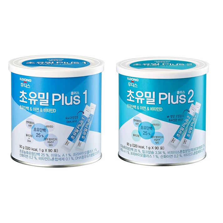 일동후디스 초유밀플러스 스틱분유 1단계, 1캔, 100포