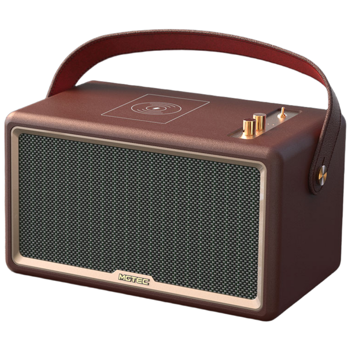 엠지텍 마제스티7 무선 블루투스 스피커 3.1채널 스테레오 급속 무선 충전 MAJESTY7, 브라운, MAJESTY7