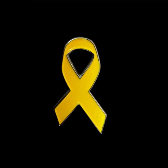 큐신라 노란리본 뱃지 표준형