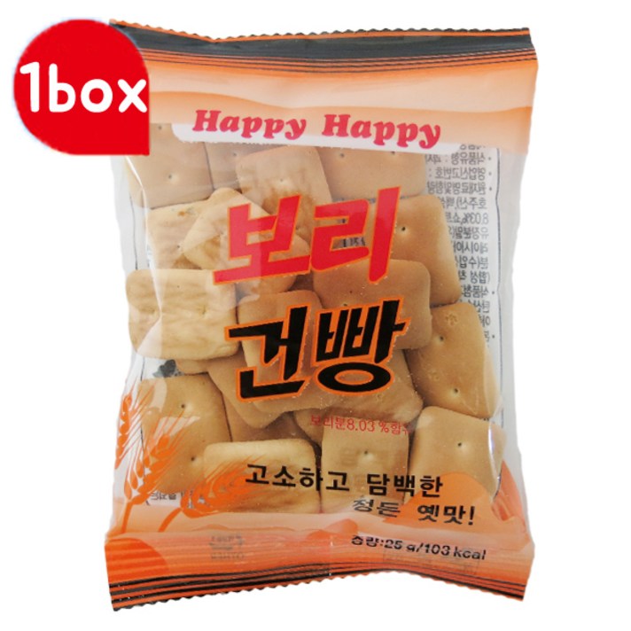 정든 보리건빵 1box (25g x 150입), 25g